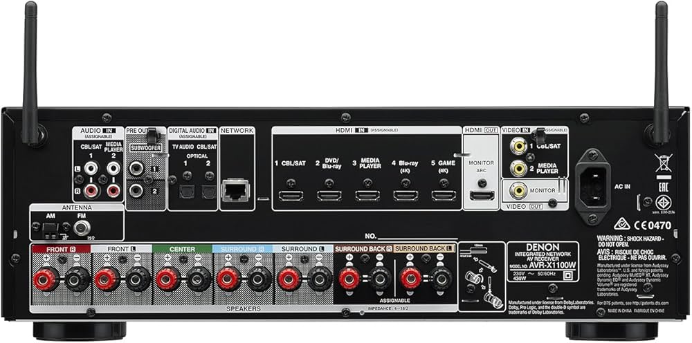 フラワーオブライフ AVR-X1100W - アンプ